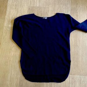 VINCE.  high low tunic wool cashmere /laine